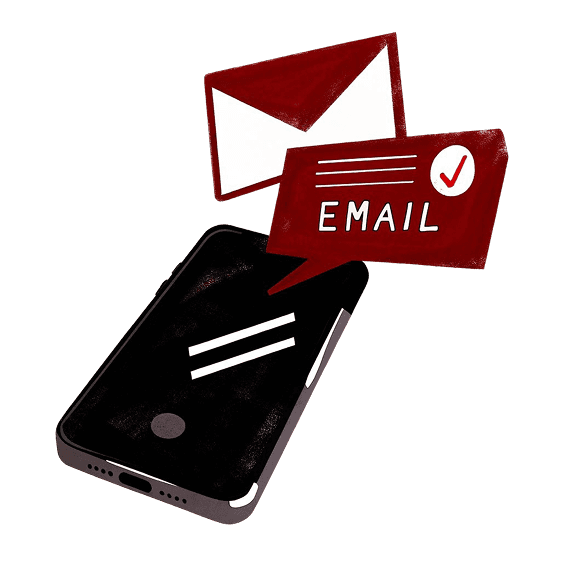 Crane rental process illustration