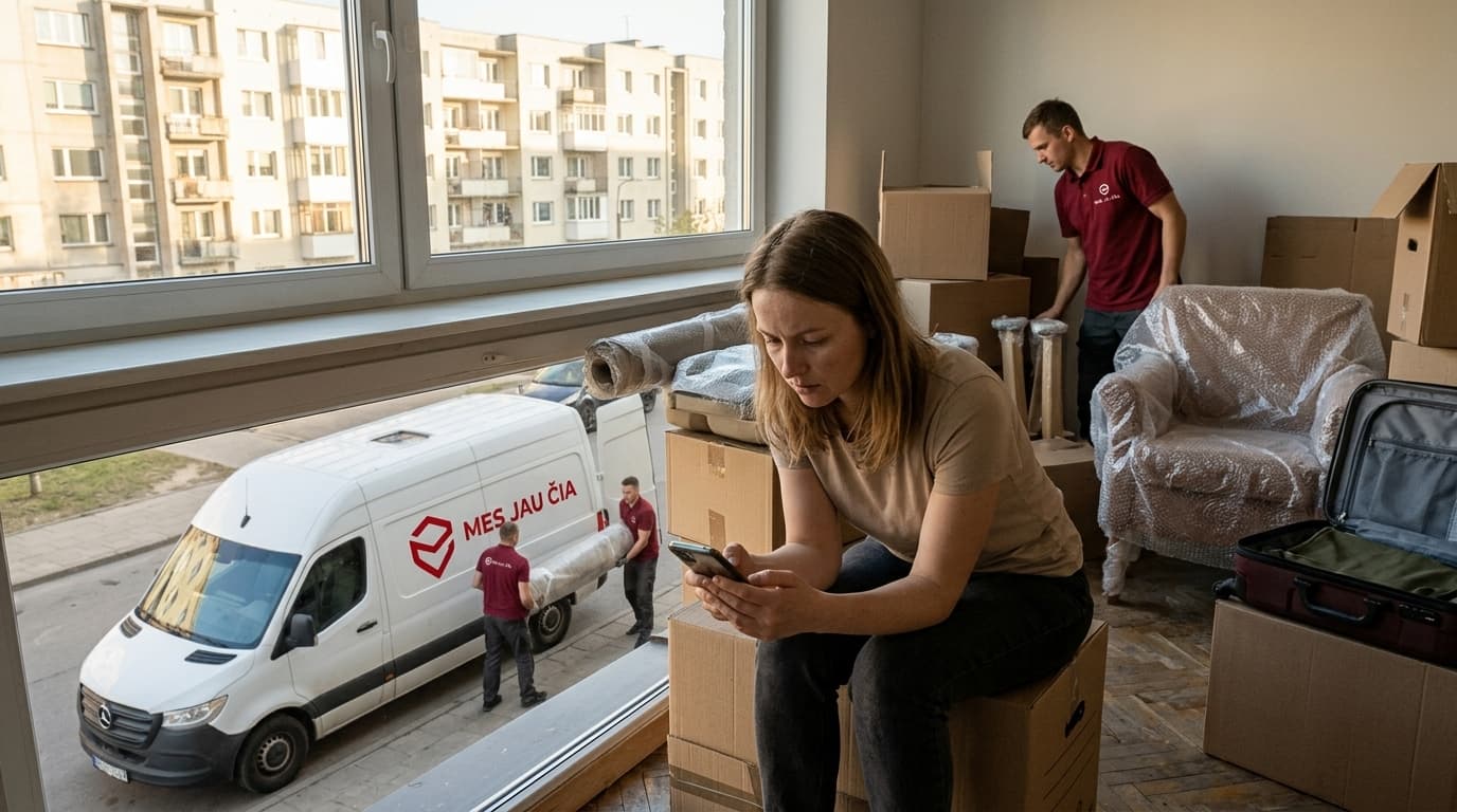 Sukčiai taikosi į besikraustančius: kaip atpažinti apgaulę ir saugiai mokėti